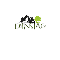 schneiderbau_badlaasphe tuesday dienstag gartenbau galabau Sticker