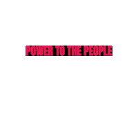 Power To The People Sticker by Ignite National