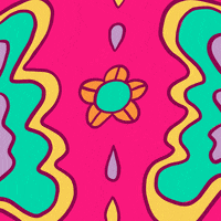 Rainbow Hypnotizing GIF by emma baynes