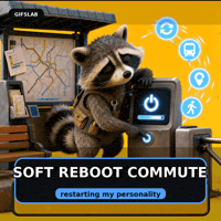 Mood Commute GIF by Gifs Lab