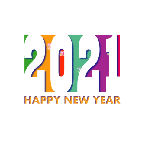 Happy New Year Sticker
