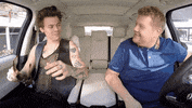 harry styles #carpoolharryoke GIF by The Late Late Show with James Corden
