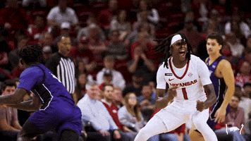 Lets Go Basketball GIF by Arkansas Razorbacks