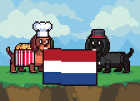 Dog Pixel GIF by Abstract HotDogs