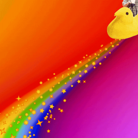Mel Gibson Rainbow GIF by Anne Horel