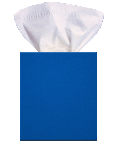 Kleenex hands nose tear soft Sticker