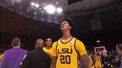College Basketball Sport GIF by LSU Tigers