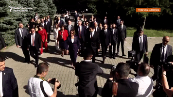 Pelosi Sheds Tears, Honors Victims of Armenian Genocide During Yerevan Visit