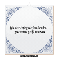 Reflectie Verandering Sticker by Tegelspreuken.nl