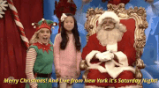 Merry Christmas Snl GIF by Saturday Night Live