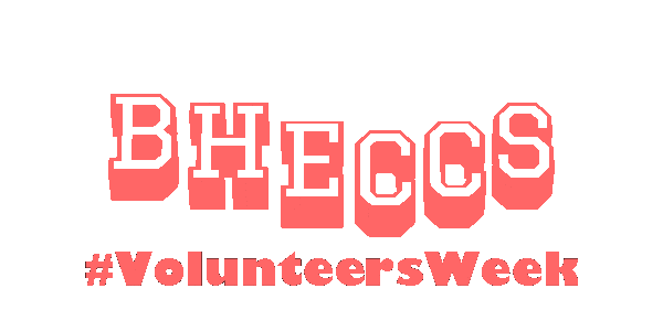BHECCS volunteersweek bheccs Sticker