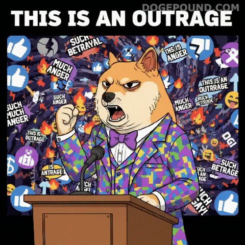 Angry This Is An Outrage GIF by Doge Pound