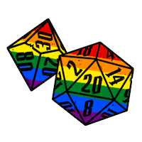 Dungeons And Dragons Gay Sticker