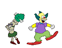 the simpsons STICKER