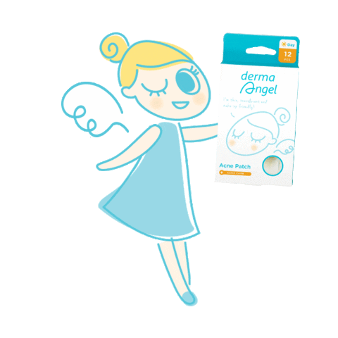 dermaangel_id giphyupload acne jerawat acnepatch Sticker