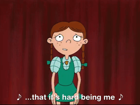 hey arnold nicksplat GIF