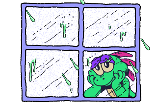 Raining Rainy Day Sticker by Originals