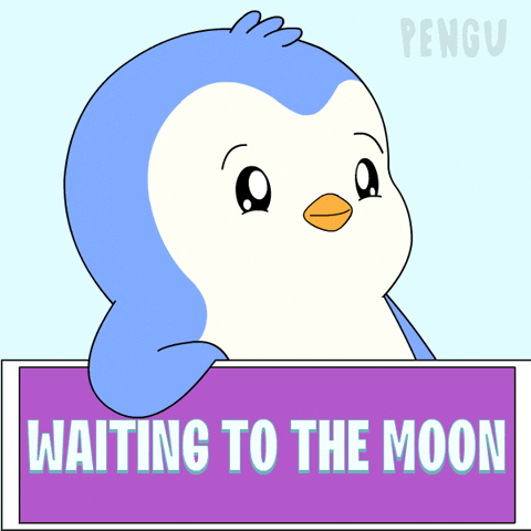 Happy Wink GIF by Pudgy Penguins