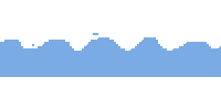 Pixel Dripping Sticker