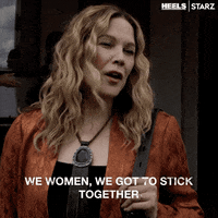 Stick Together Mary Mccormack GIF by Heels