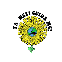 Earth Flor Sticker