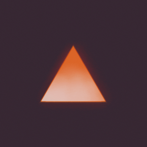 orange triangle GIF by mr. div