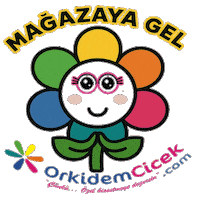 çiçek mağaza orkidemçiçek mağazaya Sticker