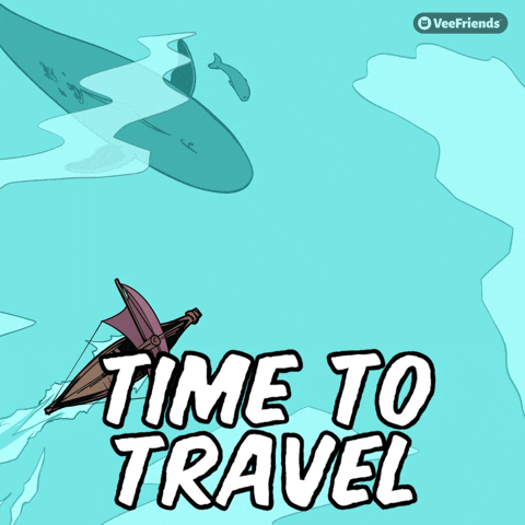 Travelling On The Road GIF by VeeFriends