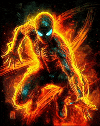 DreamImaginations man neon marvel colorful GIF