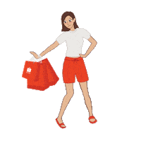 Orange Lazadaph Sticker by shopeeph