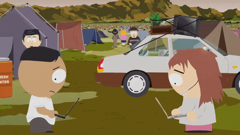 family camping GIF by South Park 