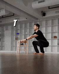Yoga Poses GIF by YOGABODY