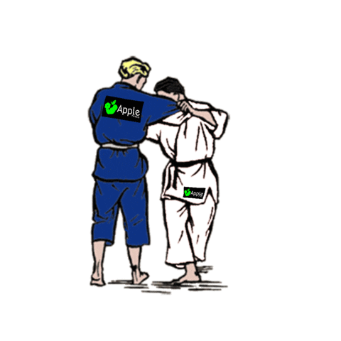 gym judo Sticker by Apple Fitness