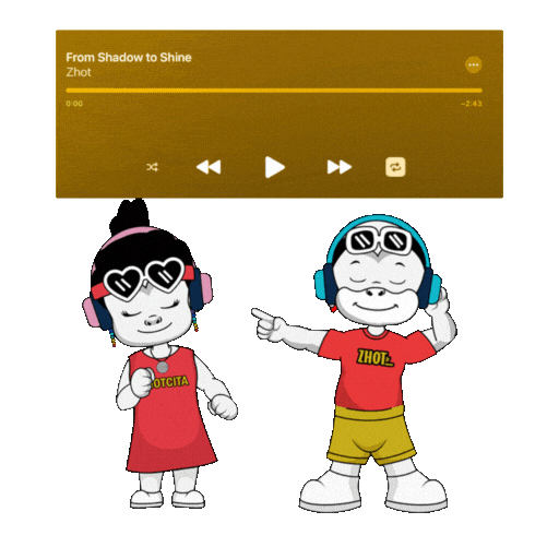 Glow Up New Music Sticker by Zhot