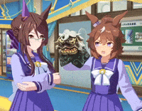 Uma Musume Pretty Derby Bite GIF