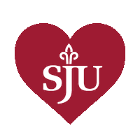 Heart Love Sticker by Saint Josephs University