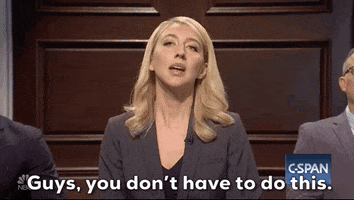 You Dont Have To Do This Heidi Gardner GIF by Saturday Night Live