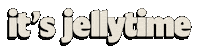 jellytime heart wellness butt pleasure Sticker