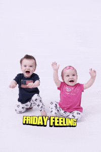 Happy Friday GIF by Twinning It UK