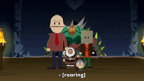 roaring GIF by South Park 