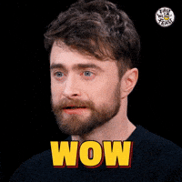 Daniel Radcliffe Wow GIF by First We Feast