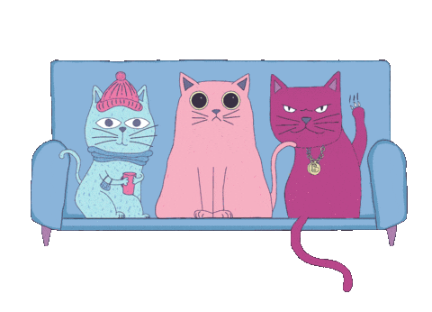 Cat Sticker by victorious_es