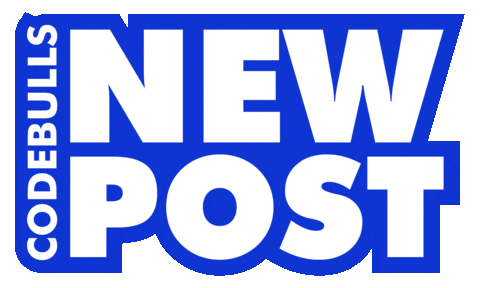 New Post Sticker by CodeBulls