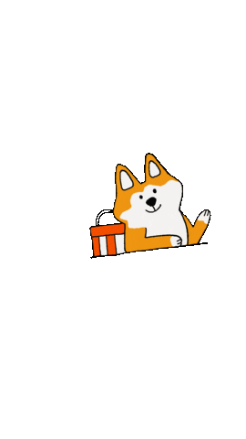 hellcat giphyupload happy dog hello Sticker