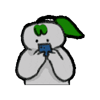 Phone Searching Sticker by biospectrum