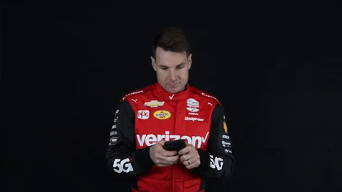 Will Power Text GIF by Team Penske