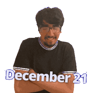 December 21 Sticker