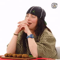 Nervous Billie Eilish GIF by First We Feast