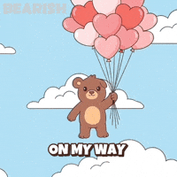 I Love You Hearts GIF by BEARISH
