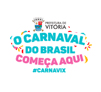 Carnaval Vitoriaes Sticker by Prefeitura de Vitória